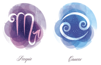 Scorpio and Cancer zodiac signs