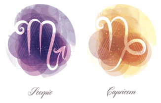 Capricorn and Scorpio zodiac signs