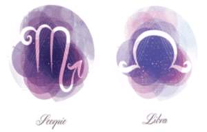 Libra and Scorpio zodiac signs